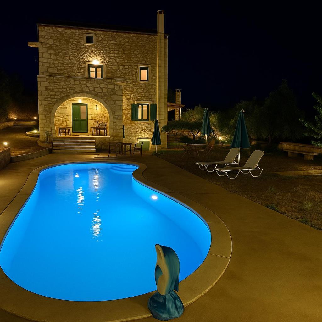 Chania'S Diamond Villas - Aqua Bliss With Private Pools Gavalochori 外观 照片